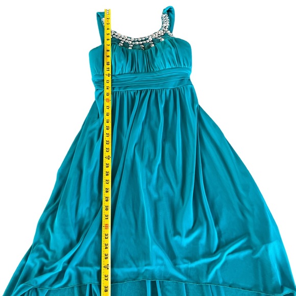 Ruby Rox Sleeveless Dress With Rhinestones Front Sz 13 - Picture 5 of 12